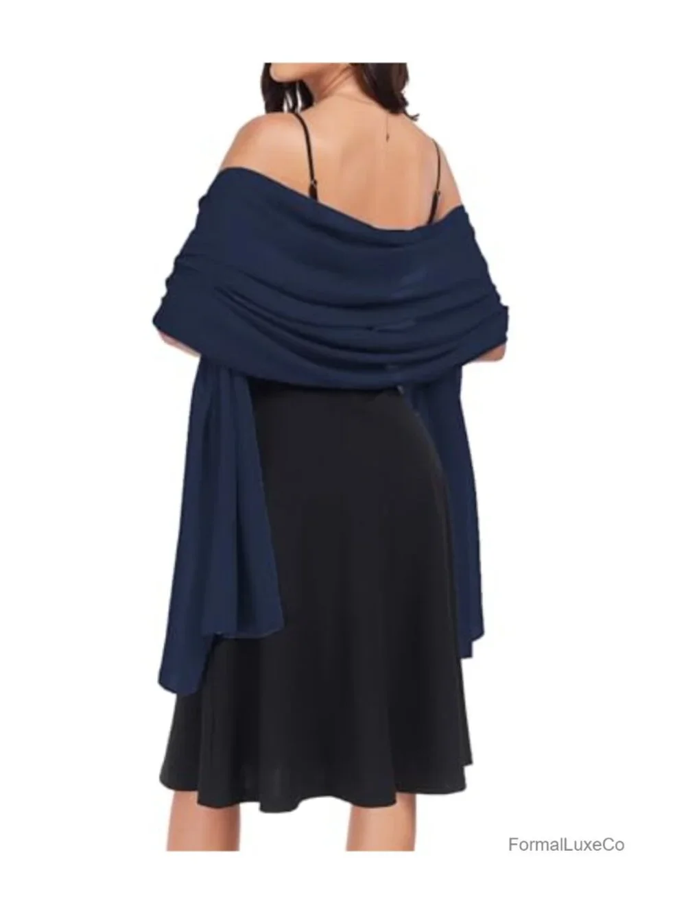 Chiffon Shawl Wrap Scarf for Women Evening Wedding